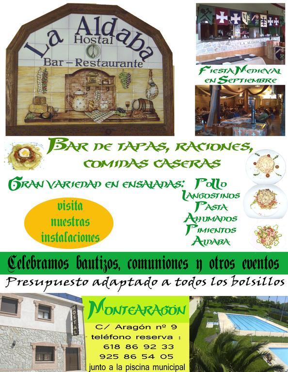 Отель Hostal La Aldaba Монтеарагон Экстерьер фото